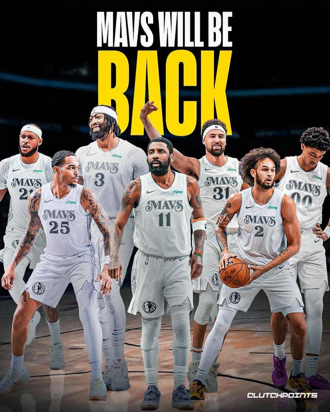 雄象轻取独行侠，欧文火线复出